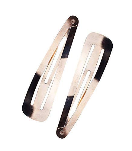 Product Cover Kitsch XL Snap Hair Clips Barrettes for Women, 2 Pack, Rose Gold