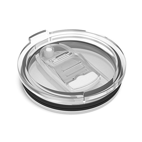 Product Cover BPA Free Splash Proof Rambler Tumbler Lid for YETI RTIC Beast (20 oz, Clear)