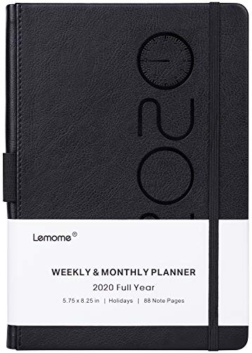 Product Cover 2020 Planner - Weekly, Monthly and Year Planner with Pen Loop, to Achieve Your Goals & Improve Productivity, Thick Paper, Inner Pocket, 5.75