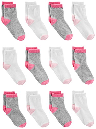 Product Cover Simple Joys by Carter's Baby and Toddler Girls' 12-Pack Sock Crew
