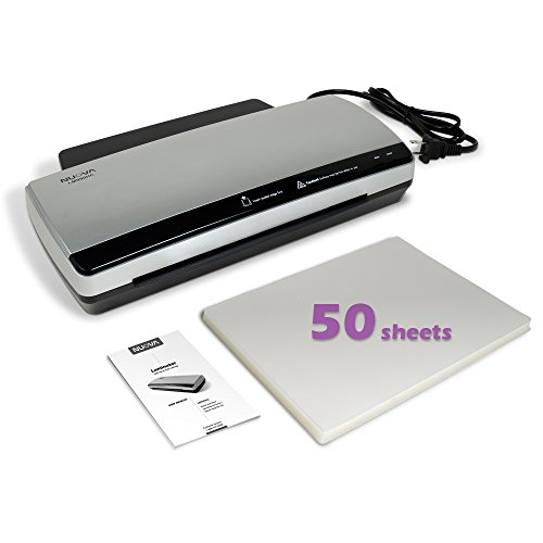 Product Cover Nuova LM990HC Hot & Cold Laminator Bundle with 50-Sheet Letter Size 3 Mil Pouches
