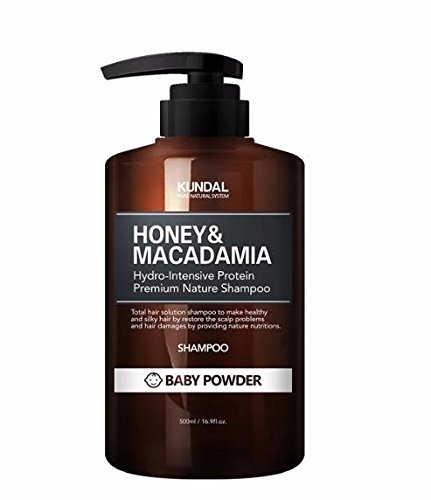Product Cover KUNDAL Honey&Macadamia Hydro-Intensive Protein Premium Nature Shampoo & Treatment 500ml
