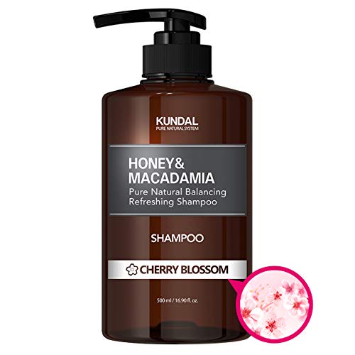 Product Cover KUNDAL HONEY&MACADAMIA Pure Natural Balancing Refreshing(CHERRY BLOSSOM) Shampoo 500ml