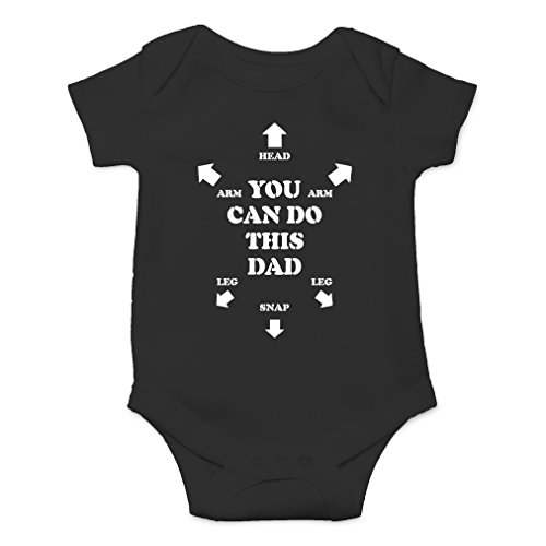 Product Cover AW Fashions You Can Do This Dad Cute Novelty Funny Infant One-Piece Baby Bodysuit
