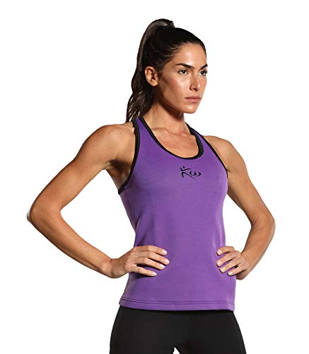 Product Cover Kutting Weight Womens (Cutting Weight) Neoprene Weight Loss Sauna Tank Top (Purple, XL)