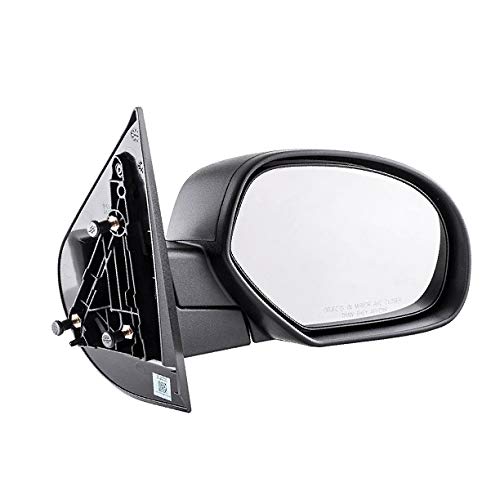 Product Cover Dependable Direct Right Passenger Side Textured Non-Heated Manual Folding Manual Operating Mirror for 07-13 Chevy Silverado. 2008-2014 GMC Sierra - Parts Link #: GM1321332