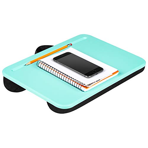 Product Cover LapGear Compact Lap Desk - Aqua Sky - Fits Up to 13.3 Inch Laptops - Style No. 43109