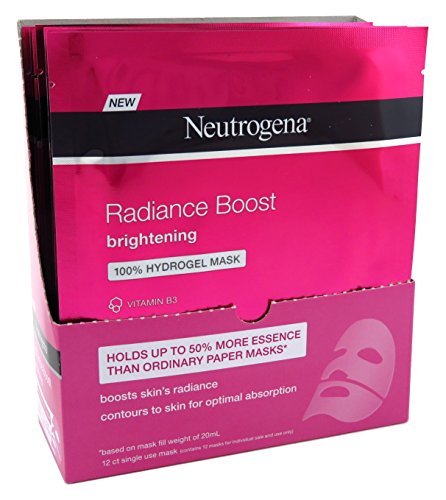 Product Cover Neutrogena Radiance Boost Brighten Hydro Mask 1 Ounce (12 Pieces) (30ml)