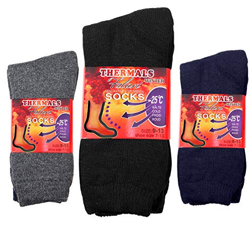 Product Cover Falari 6-Pack Men's Winter Thermal Socks Ultra Warm Best For Cold Weather Out Door Activities