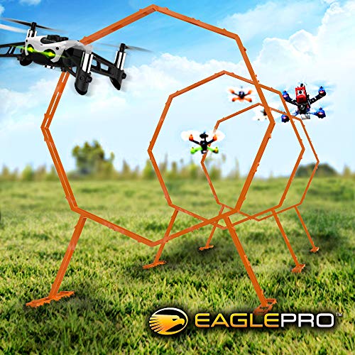 Product Cover Drone Racing Obstacle Course. Easy to Build Racing Drone Kit. Create Your Own Drone Racing League. Suitable Drone Games for Kid or Adults (Amazon Exclusive)