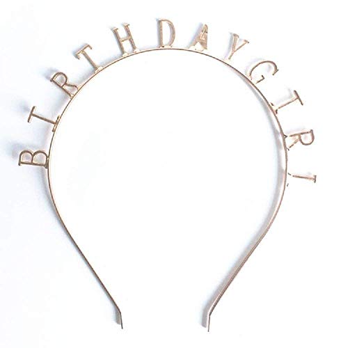 Product Cover Elehere Birthday Girl Tiara Headband Headpiece Girls Party Hair Accessories, 0.6