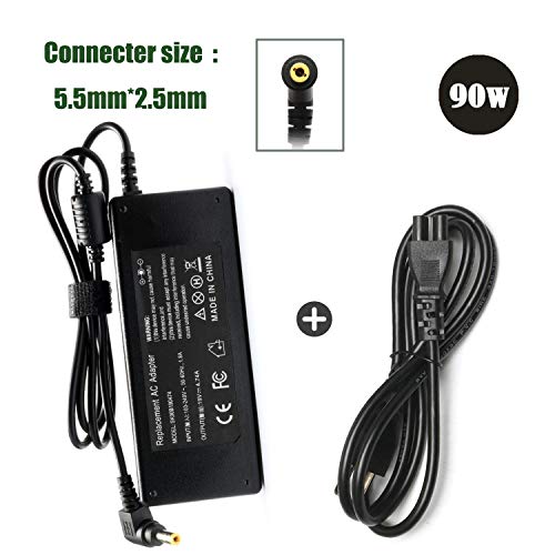 Product Cover PA3714U-1ACA Ac Adapter Charger Power Cord Supply for Toshiba Satellite C655 C655D C675 C850 C855 C55 C75 L305 L455 L505 L645 L745 L755 L775 L855 L875 A105 A205 A215 A305 A665 U845 U845W-19V 4.74A 90W