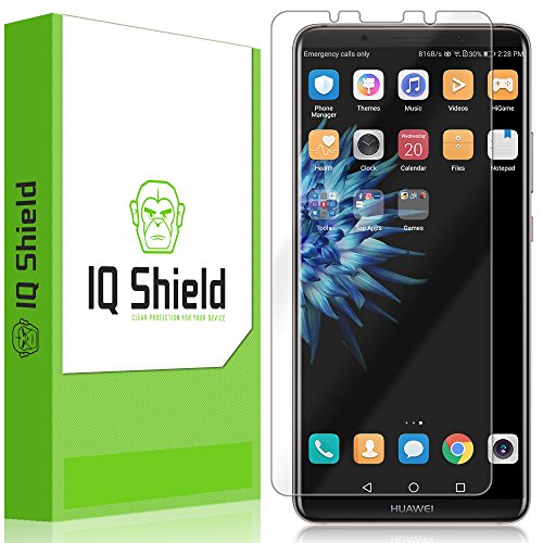 Product Cover IQ Shield Screen Protector Compatible with Huawei Mate 10 Pro LiquidSkin Anti-Bubble Clear Film