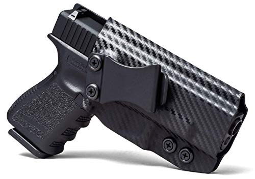 Product Cover Concealment Express IWB KYDEX Holster: fits Glock 17/19/22/23/26/27/31/32/33 (Gen 1-5) - US Made - Inside Waistband Concealed Carry - Adj. Cant/Retention - Claw Compatible