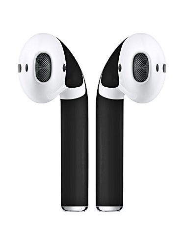 Product Cover AirPod Skins Protective Wraps | Easy Install | Customize and Protect | Free Lifetime Replacements | Max Coverage | Compatible with Apple AirPods Accessories (Matte Black)