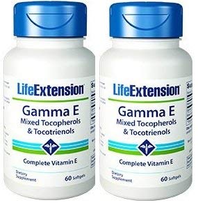Product Cover Life Extension Gamma E Mixed Tocopherols & Tocotrienols 60 Softgels (Pack of 2)