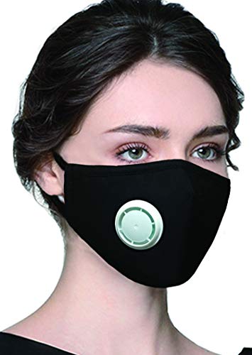 Product Cover PM 2.5 Anti Pollution Mask Military Grade N99 Washable Dust Respirator Cotton Mouth Masks with Replaceable Filter for Adult Children(Mask + Filters)
