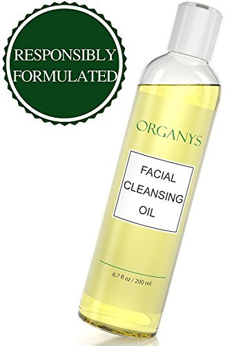 Product Cover Organys Deep Cleansing Oil & Makeup Remover Best Natural Gentle Daily Face Wash Cleanser Reduces The Look Of Pores Acne Blackheads Breakouts For Sensitive Oily Dry Combination Skin