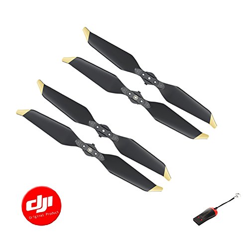 Product Cover DJI Mavic Pro Platinum 8331 Low-Noise Quick-Release Propellers - Gold Tips - 2 Pairs