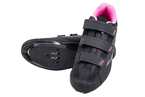 Product Cover Tommaso Pista - Holiday Special Pricing - Women's Road Bike Cycling Spin Shoe Dual Cleat Compatibility