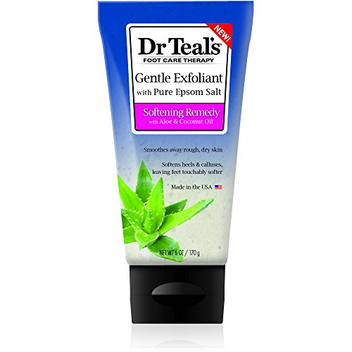 Product Cover Dr Teal's Epsom Salt Gentle Exfoliant Softening Foot Scrub, 6 oz (Pack of 2)