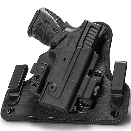Product Cover Alien Gear ShapeShift 4.0 IWB Holster for Concealed Carry - Custom fit to Your Gun (Select Pistol Size) - Right or Left Hand - Full Cant and Ride Height Adjustable - Made in The USA