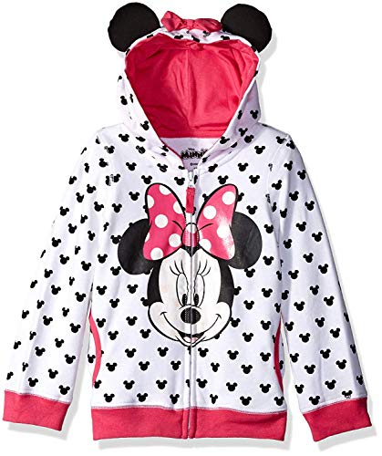 Product Cover Disney Girls' Minnie Hoodie with Bow and Ear