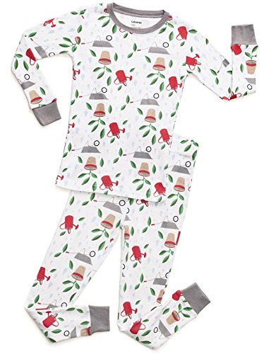 Product Cover Leveret Kids & Toddler Pajamas Boys Girls 2 Piece Pjs Set 100% Organic Cotton Sleepwear (12 Months-14 Years)