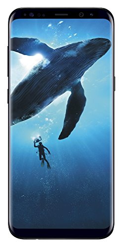 Product Cover Samsung Galaxy S8 64GB Phone - 5.8in Unlocked Smartphone - Midnight Black (Renewed)