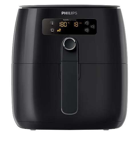 Product Cover Philips HD9641/96 Avance Digital Turbostar Airfryer (1.8lb/2.75qt), Black Digital (Renewed)
