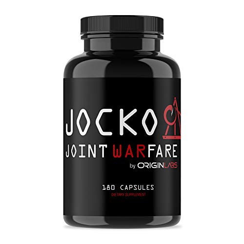 Product Cover Jocko Joint Warfare by Origin Labs - Joint Support - Curcumin Supplements - Glucosamine - MSM - Boswellia - Quercetin - Joint Supplements - 400mg - 180 Tablets