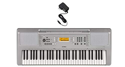 Product Cover Yamaha YPT360 61-Key Touch-Sensitive Portable Keyboard With Power Adapter (Amazon-Exclusive)