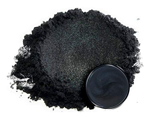 Product Cover 50gr Ninja Black Mica Powder Pigments (Resin, Paint, Epoxy, Soaps, Nail Polish, Liquid Wraps)