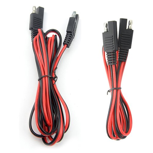 Product Cover WMYCONGCONG 2 PCS SAE to SAE Extension Cable Quick Disconnect Wire Harness SAE Connector 3 Feet and 6 Feet, 18 Gauge (3Ft+6Ft)