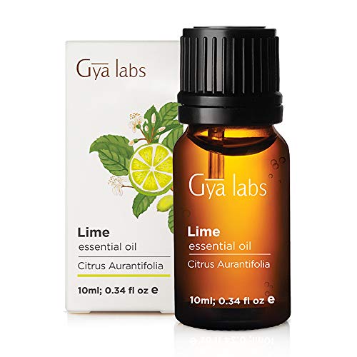 Product Cover Lime Essential Oil - A Hydrating Splash of Rejuvenation for Dry Skin (10ml) - 100% Pure Therapeutic Grade Lime Oil