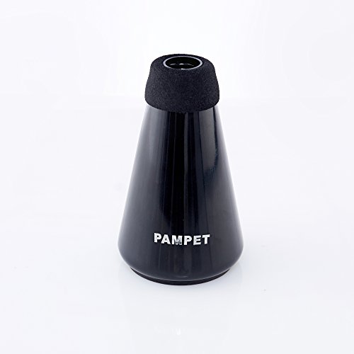 Product Cover PAMPET Pampet Lightweight Practice Trumpet Mute SilencerÅ'Trumpet Straight Mute (Black)