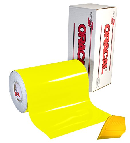 Product Cover ORACAL 6510 Fluorescent Yellow Cast Vinyl Wrap 12