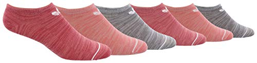 Product Cover adidas Women's Originals Blocked Space Dye No Show Socks (6-Pack)