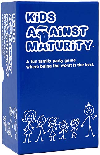 Product Cover Kids Against Maturity: Card Game for Kids and Humanity, Super Fun Hilarious for Family Party Game Night