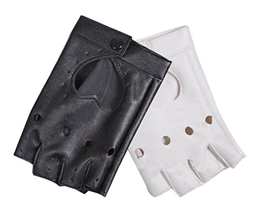 Product Cover ROLECOS Monokuma Gloves PU Leather Gloves Anime Accessory White &Black CA570A
