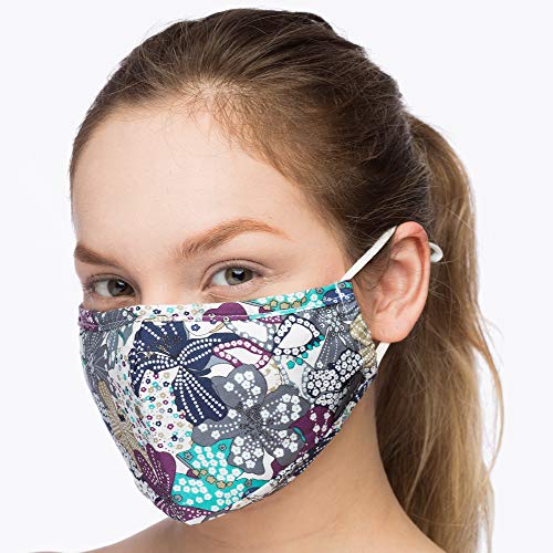 Product Cover Debrief Me Anti Air Respirator Breathable Pollution Masks Carbon Activated Filtration (1 Mask+4 Filters) N95 Anti Bacterial Face Pollution Mask -Reusable Reusable comfy Cotton (Blue-Mix1)