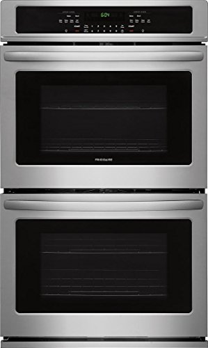 Product Cover Frigidaire FFET3026TS 30 Inch 9.2 cu. ft. Total Capacity Electric Double Wall Oven with 4 Oven Racks, in Stainless Steel