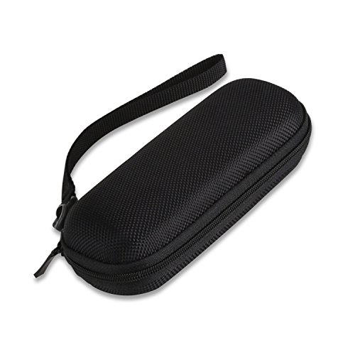 Product Cover AGPTEK Carrying Case, EVA Zipper Carrying Hard Case Cover for Digital Voice Recorders, MP3 Players, USB Cable, Earphones-Bose QC20, Memory Cards, U Disk, Black