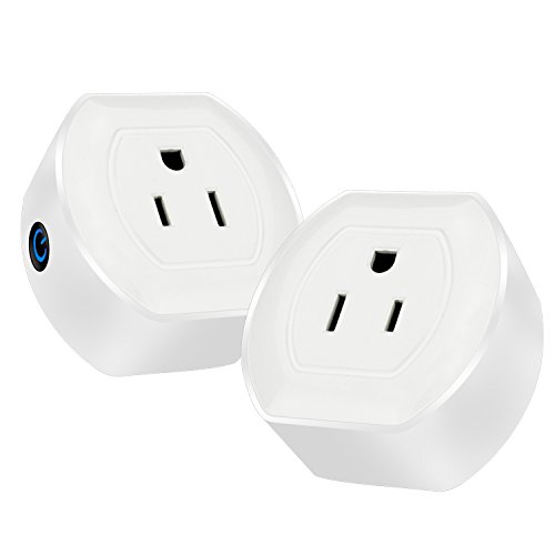 Product Cover Martin Jerry Mini Wifi Smart Plugs are Compatible with Alexa, Google Home, Smart Home Devices to Control Your Appliance, no Hub Required, Wifi Smart Socket (Model: V04) (2 Pack)