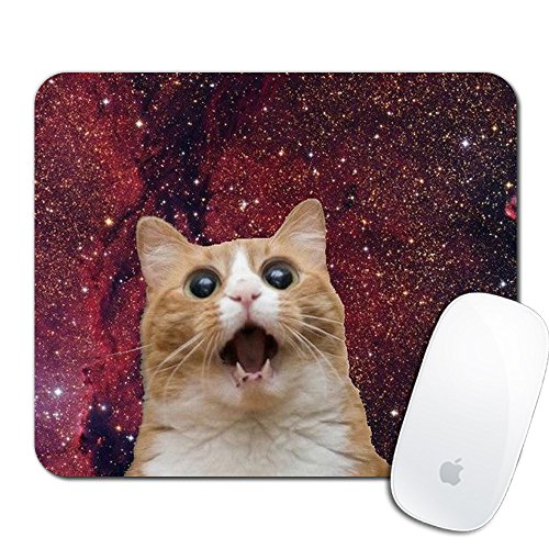 Product Cover Royal Up Cat Custom Mouse Pad Gaming Mat Keyboard Pad Waterproof Material Non-slip Personalized Rectangle Mouse pad (9.4x7.8x0.08Inch)