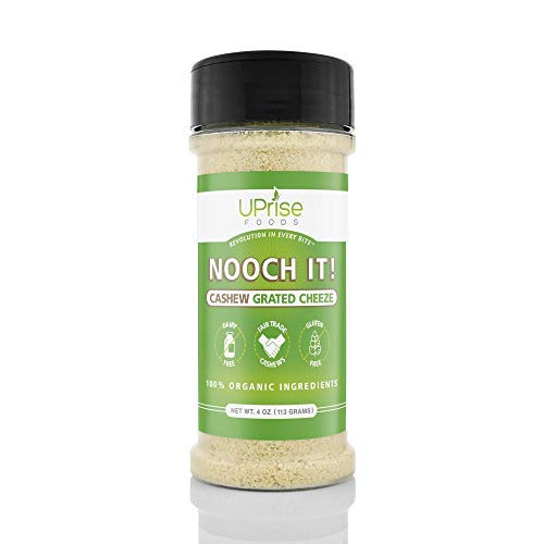 Product Cover NOOCH IT! Organic Dairy-Free Cashew Grated Cheeze | Vegan Parmesan ● Tasty Cheese Alternative | 4oz (Vegan 