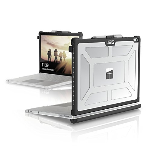 Product Cover UAG Surface Book 2 [13.5-inch Screen]/Surface Book/Surface Book with Performance Base Feather-Light Rugged [Ice] Military Drop Tested Laptop Case
