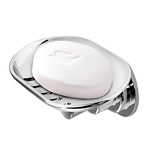 Product Cover BOPai Elegant Suction Soap Dish for Shower, Powerful Vacuum Suction Cup Soap Holder,Bathroom Kitchen