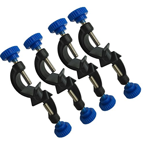 Product Cover OESS Lab Stand Clamp Holder Boss Head Aluminium Alloy Body Right Angle 4pcs Rods up to 18mm in Dia.