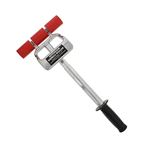 Product Cover DCT Heavy-Duty Flooring Seam Press Roller, Extendable from 17in to 27in - Laminate, Vinyl, Carpet, Tile, Linoleum Floor